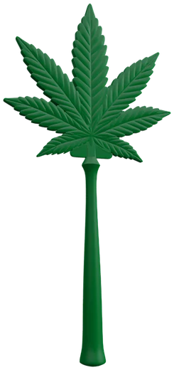 PotWand in silk emerald